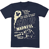 Madness t-shirt, Shut Up Navy Blue, men´s
