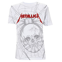 Metallica t-shirt, Spider White, men´s