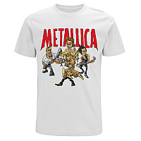 Metallica t-shirt, Load Chavez Cartoon White, men´s