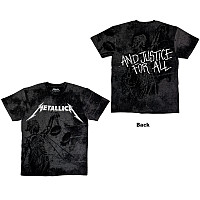 Metallica t-shirt, Justice Wash BP Black, men´s