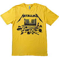 Metallica t-shirt, 72 Seasons Simplified Cover Yellow, men´s