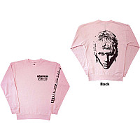 Machine Gun Kelly mikina, Pink Face Sweatshirt Sleeve Print BP Pink, men´s