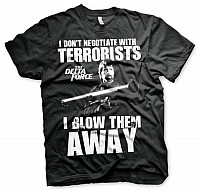 Chuck Norris t-shirt, I Blow Terrorists Away, men´s