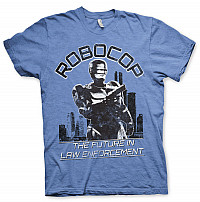 Robocop t-shirt, The Future In Law Enforcement Blue, men´s