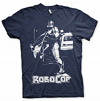 Robocop t-shirt, Robocop Poster Navy, men´s