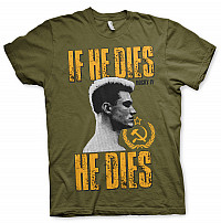 Rocky t-shirt, If He Dies He Dies, men´s