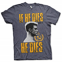 Rocky t-shirt, If He Dies He Dies NH, men´s