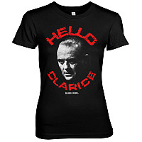 Silence Of The Lambs t-shirt, Hello Clarice Girly Black, ladies