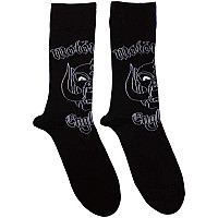 Motorhead ponožky, England Black, unisex - velikost 4 až 7 (36 až 40 EU)