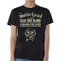 Motorhead t-shirt, Deaf Not Blind Black, men´s
