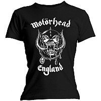 Motorhead t-shirt, England Black, ladies