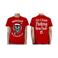 Motorhead t-shirt, Christmas 2017 BP Red, men´s