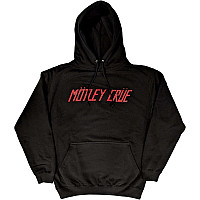 Motley Crue mikina, Distressed Logo Black, men´s