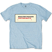 Manic Street Preachers t-shirt, EMG Blue, men´s