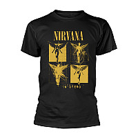 Nirvana t-shirt, In Utero Grid Black, men´s