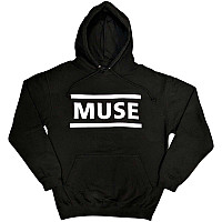 Muse mikina, White Logo Black, men´s