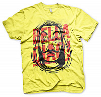 La Casa De Papel t-shirt, Masked Bella Ciao Yellow, men´s