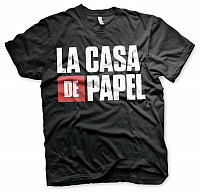 La Casa De Papel t-shirt, Logo Black, men´s