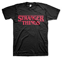 Stranger Things t-shirt, Logo Black, men´s