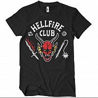 Stranger Things t-shirt, Hellfire Club Black, men´s