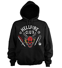 Stranger Things hoodie, Hellfire Club Black, men´s