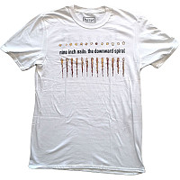 Nine Inch Nails t-shirt, Downward Spiral BP White, men´s