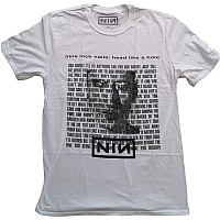Nine Inch Nails t-shirt, Head Like A Hole White 2, men´s