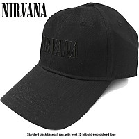Nirvana snapback, Text Logo Black
