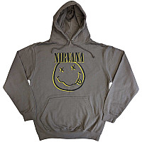 Nirvana mikina, Inverse Smiley Charcoal Grey, men´s