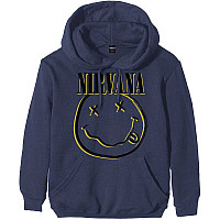 Nirvana mikina, Inverse Smiley Navy, men´s