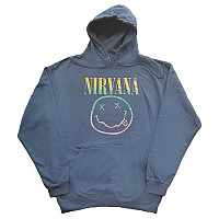 Nirvana mikina, Sorbet Ray Smiley Turquoise Blue, men´s