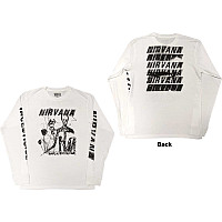 Nirvana t-shirt long rukáv, Incesticide BP White, men´s