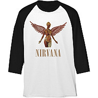 Nirvana t-shirt long 3/4 rukáv, Triangle In Utero, men´s