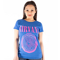 Nirvana t-shirt, Vestibule Blue, ladies