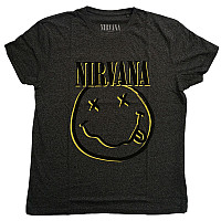 Nirvana t-shirt, Inverse Smiley Black, men´s