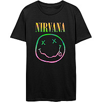 Nirvana t-shirt, Sorbet Ray Smiley Black, men´s