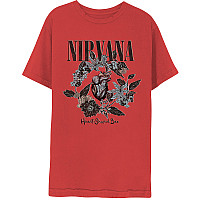Nirvana t-shirt, Heart-Shaped Box Red, men´s