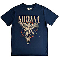 Nirvana t-shirt, In Utero Blue, men´s