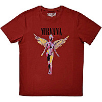Nirvana t-shirt, In Utero Red, men´s