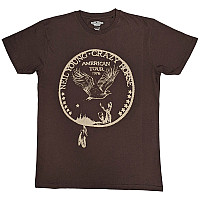 Neil Young t-shirt, Tour '76 Seal Brown, men´s