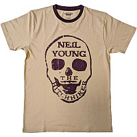 Neil Young t-shirt, Hitchhiker Ringer Natural, men´s