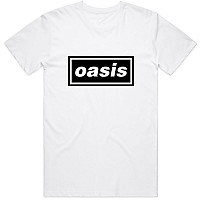 Oasis t-shirt, Decca Logo White, men´s