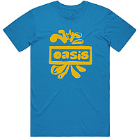 Oasis t-shirt, Drawn Logo Blue, men´s