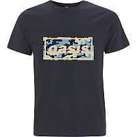 Oasis t-shirt, Camo Logo Navy Blue, men´s