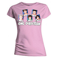 One Direction t-shirt, Polaroid Pink, ladies