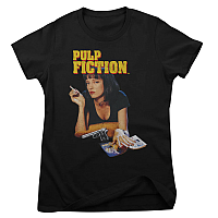 Pulp Fiction t-shirt, Baby Girly Black, ladies