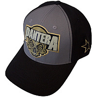Pantera snapback, Skull CO+Mesh Black & Charcoal Grey, unisex