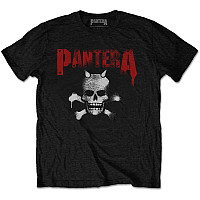Pantera t-shirt, Horned Skull Stencil, men´s