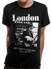 Bob Dylan t-shirt, Live In London, men´s