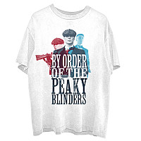 Peaky Blinders t-shirt, 3 Tommys White, men´s